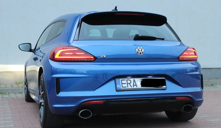 Volkswagen Scirocco cena 92000 przebieg: 62000, rok produkcji 2015 z Radomsko małe 379